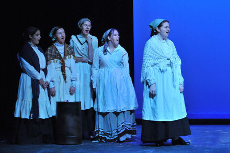 Megan Newbanks as Female Company Megan Newbanks as Female Company