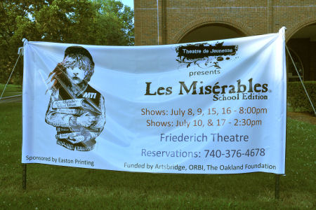 sign at Friederich Theatre